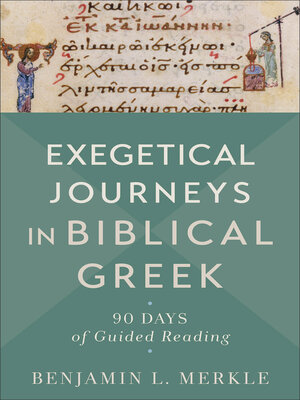 cover image of Exegetical Journeys in Biblical Greek